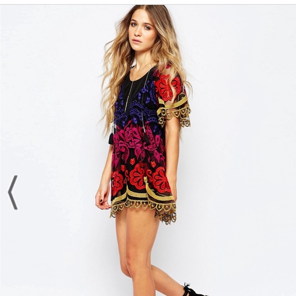 Jen’s Pirate Booty Autumn ombré lace dress - Picture 4 of 10